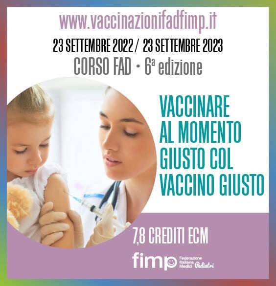 VACCINARE AL MOMENTO GIUSTO COL VACCINO GIUSTO