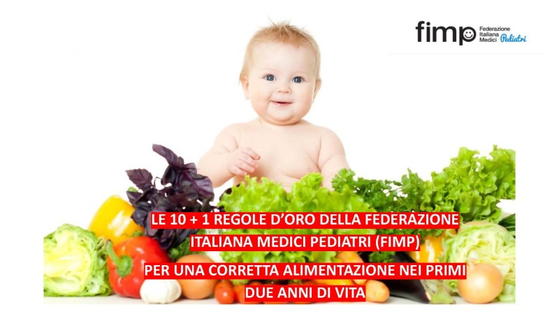 Buone pratiche alimentari bambini