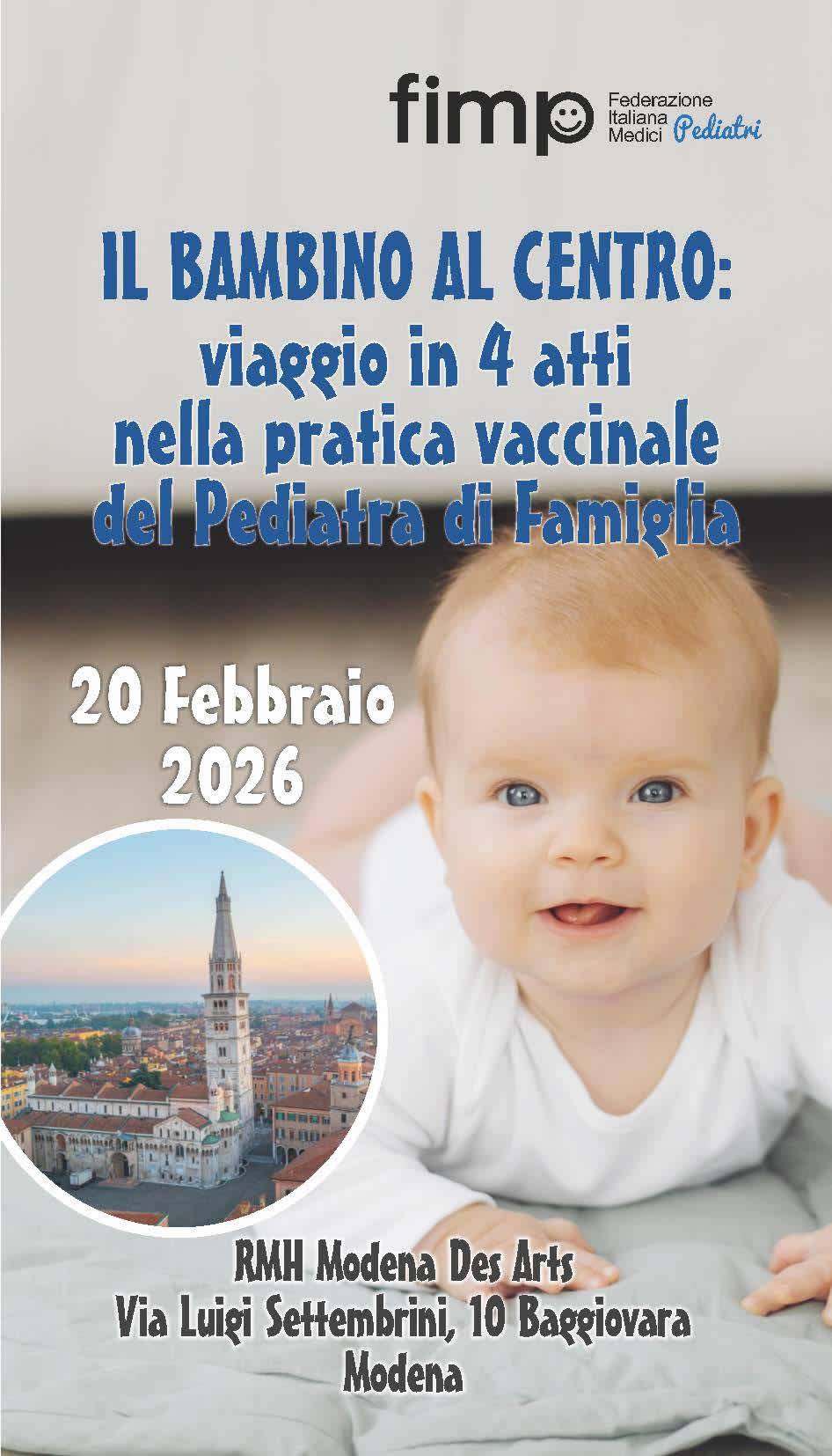 IL BAMBINO AL CENTRO: VACCINATO E SODDISFATTO | Modena