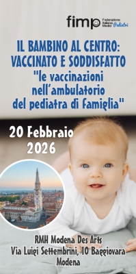 IL BAMBINO AL CENTRO: VACCINATO E SODDISFATTO | Modena