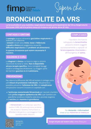 BRONCHIOLITE DA VRS