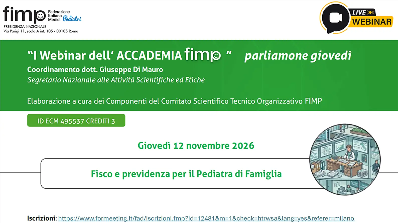 Fisco e previdenza per il Pediatra di Famiglia