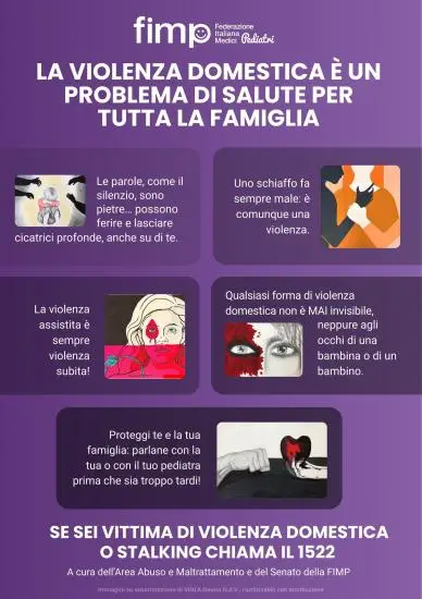 La violenza domestica è un problema di salute per tutta la famiglia