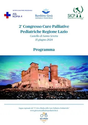 2° CONGRESSO CURE PALLIATIVE PEDIATRICHE REGIONE LAZIO