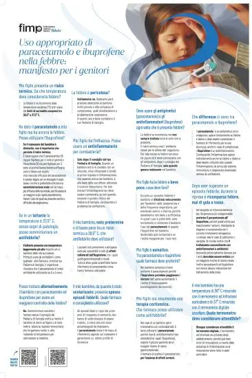 USO DI PARACETAMOLO E IBUPROFENE NELLA FEBBRE