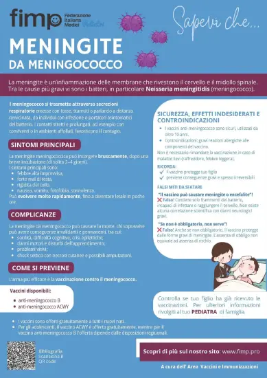 MENINGITE DA MENINGOCOCCO