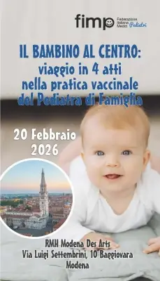 IL BAMBINO AL CENTRO: VACCINATO E SODDISFATTO | Modena