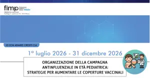 Organizzazione della campagna antinfluenzale pediatrica